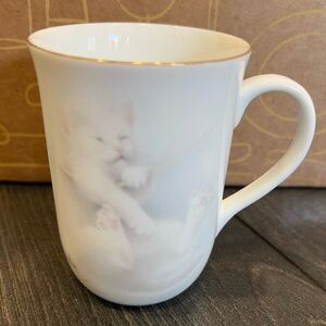 Otagiri White Cat Mug
